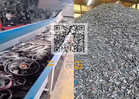 铝圈废铝破碎
