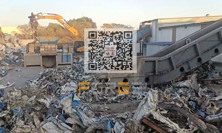废铝破碎机客户现场