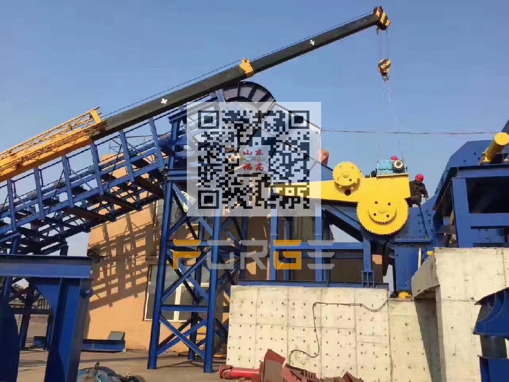 1200马力废铁破碎机